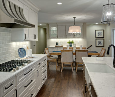 Edina showcase kitchen sink
