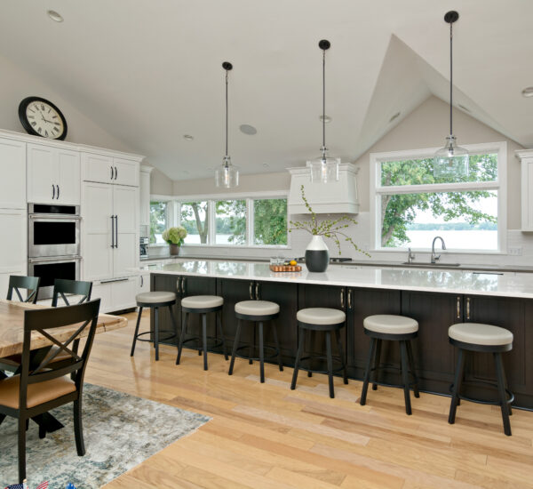 Walsh kitchen lake view
