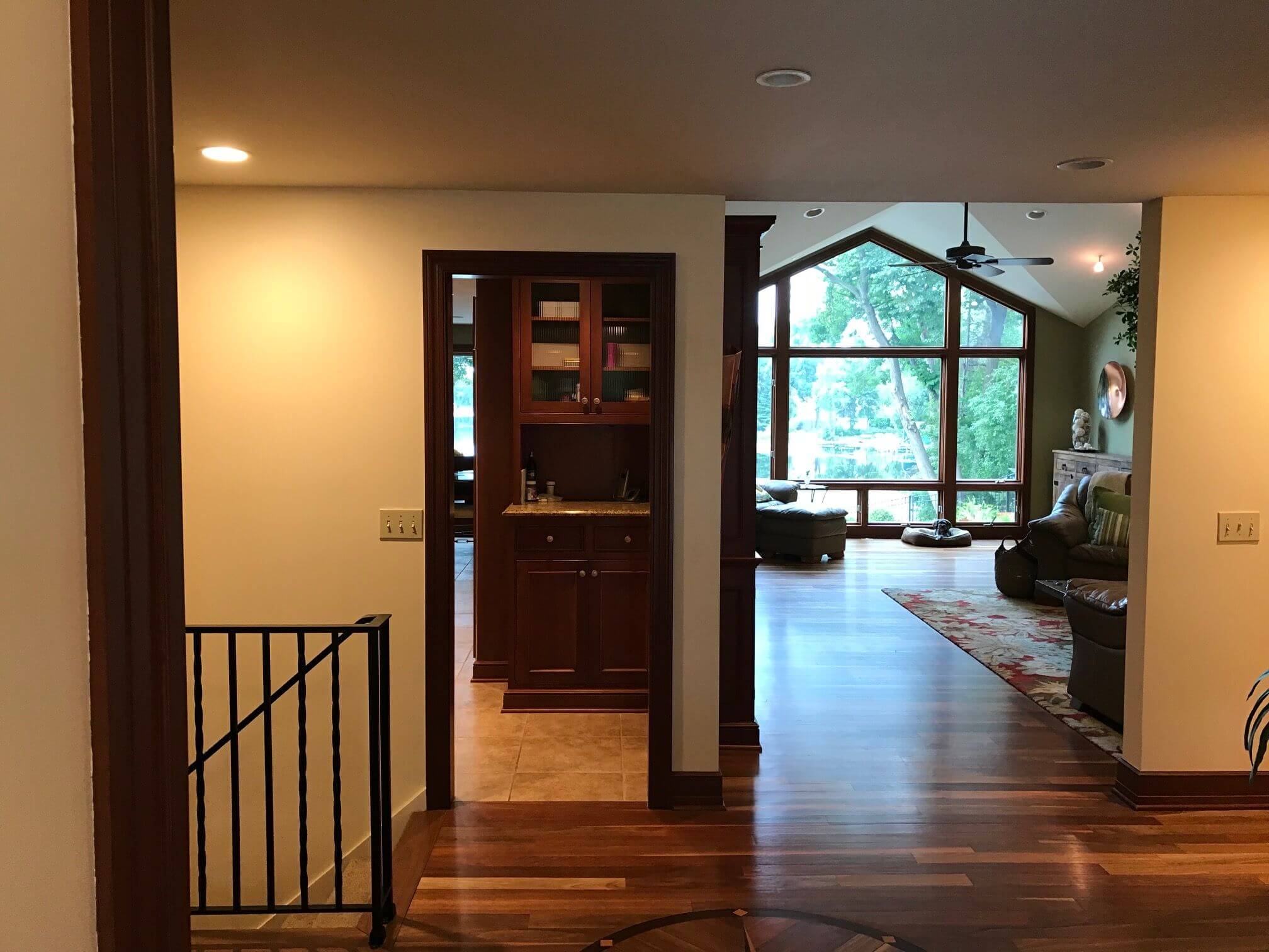 Before Main Level Remodel in Minnetonka MN by Knight Construction